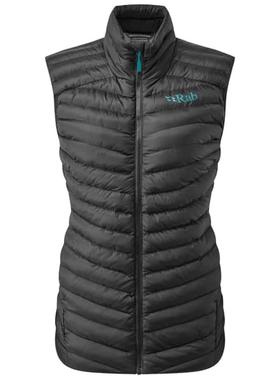 代购rab女士羽绒服保暖防风轻量潮流背心立领无袖户外背心CIRRUS