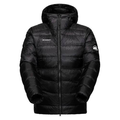 代购Mammut女士羽绒服保暖防风防水外套连帽长袖户外夹克Peak Pro