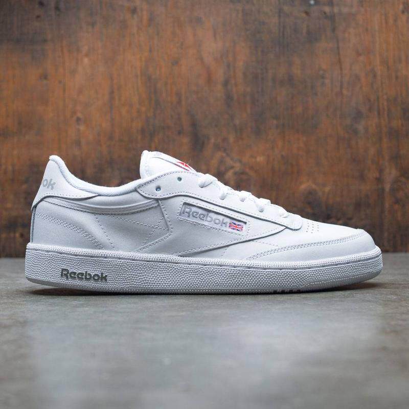 海外代购Reebok/锐步男士板鞋耐磨舒适低帮白色日常穿搭街头潮流