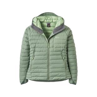 代购rab女士羽绒服防风保暖防水外套连帽短款户外夹克MICROLIGHT