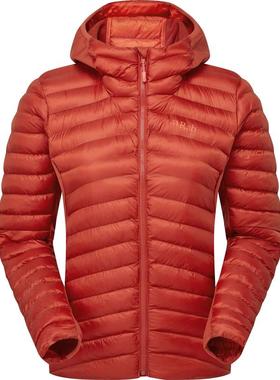 代购rab女士羽绒服保暖防风轻量时尚外套连帽长袖户外夹克Cirrus