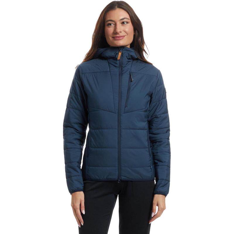 海外代购Fjallraven/北极狐女士户外棉服防风保暖可收纳