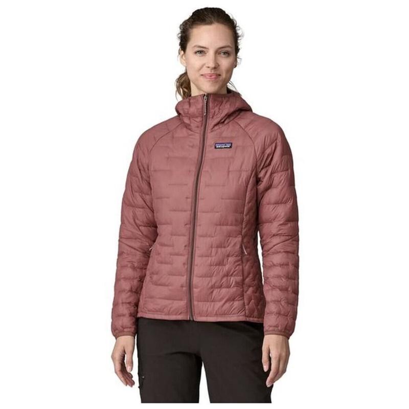 代购PATAGONIA女士羽绒服保暖轻便保暖外套连帽长袖Micro Puff