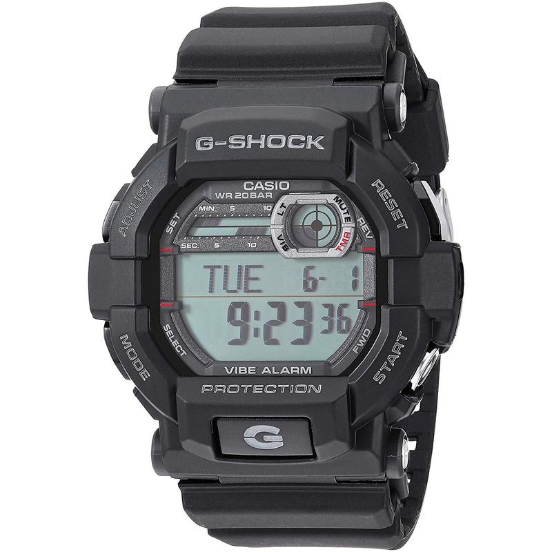 CASIO卡西欧手表男表时尚石英数字休闲多功能运动腕表GD-350-1CR