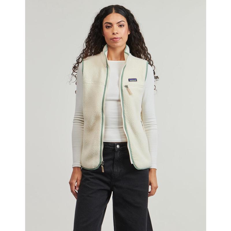 代购PATAGONIA女抓绒马甲保暖透气保暖层户外立领短款Retro Pile