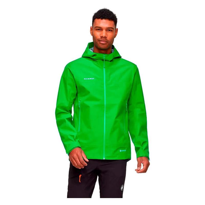 代购Mammut男士冲锋衣防水防风可压缩硬壳外套连帽户外夹克Crater