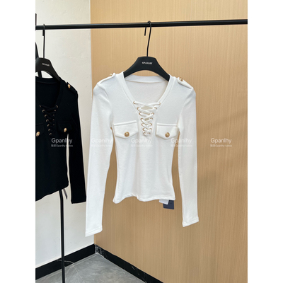 Kikimy 女人味的神小巴针织打底衫女秋冬上衣 软糯加绒不怕冷