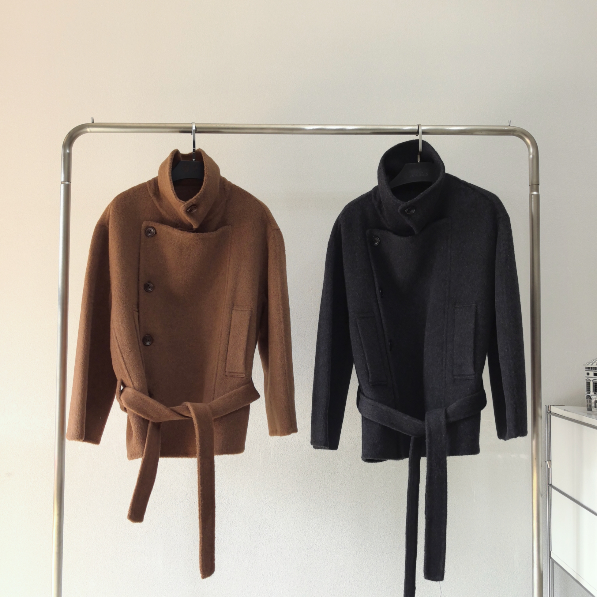 Xzichic延续经典金敏喜同款呢子大衣冬季女57羊毛10羊驼毛呢外套