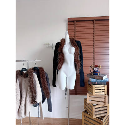 WITHMIN 毛衣开衫外套女2025新款秋冬宽松显瘦休闲百搭羊毛女上衣