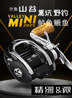 25尔鱼山谷mini鳜鱼水滴轮微物