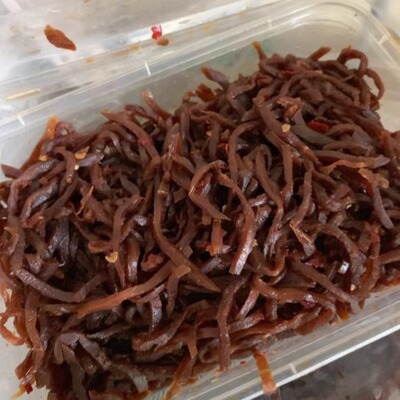 北京牛街穆民美食清真食品秘制咸菜丝芥菜疙瘩下饭咸口