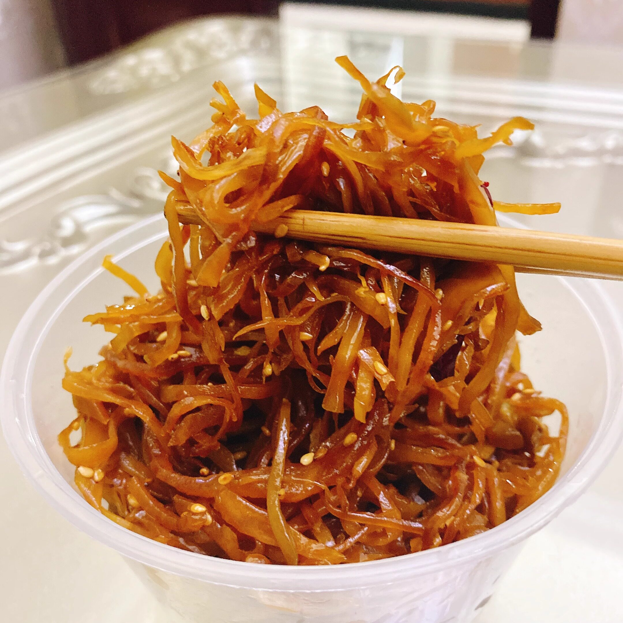 北京牛街满恒记火锅秘制咸菜丝芥菜芝麻炒制腌咸榨菜图片