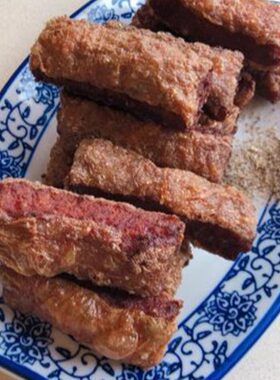 北京满恒记炸松肉油炸牛肉清真熟食现炸即食保质期10天