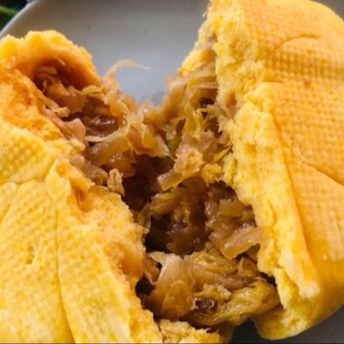 北京宫门口馒头铺 菜团子 酸菜粉条野菜团子即食主食