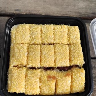 老北京宫门口馒头铺小枣黄米糕1盒15块甜香梁高江米零食糕点心