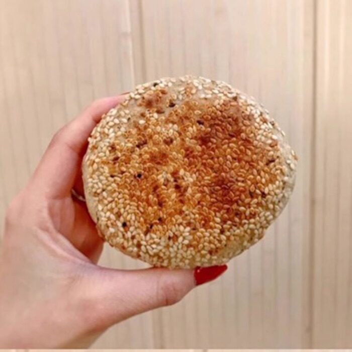 北京常营李小老烧饼京城一绝清真素烧饼芝麻烧饼牛肉饼即食熟食