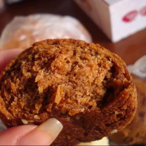 北京锦芳小吃老北京美食糖火烧红糖烧饼现做