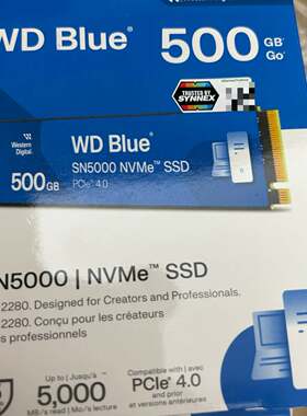 议价WD Blue SN5000 NVMe SSD 500GB可维修翻新