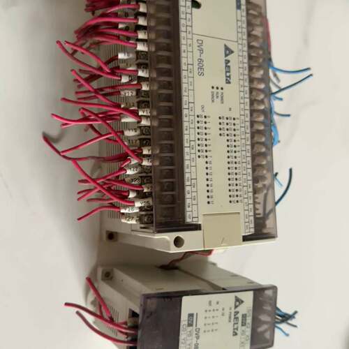 议价台达PLC DVP60ES00R2，带扩展模块DVP08XP可维修翻新