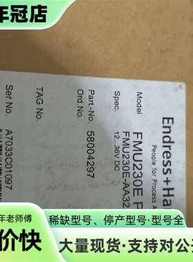 维修E+H 恩德豪斯 FMU230E-AA32  未使用/实议价