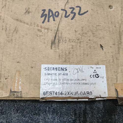 议价西门子S7-400 CPU模块 6ES7414-2XK05-可维修翻新