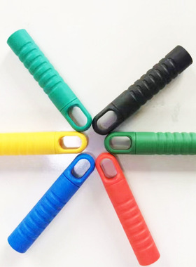 厂家加厚拖把配件塑料拖把手柄22mm25mm蓝色手柄把套拖把杆套