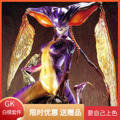 16假面骑士蜂女雕塑未上色模型