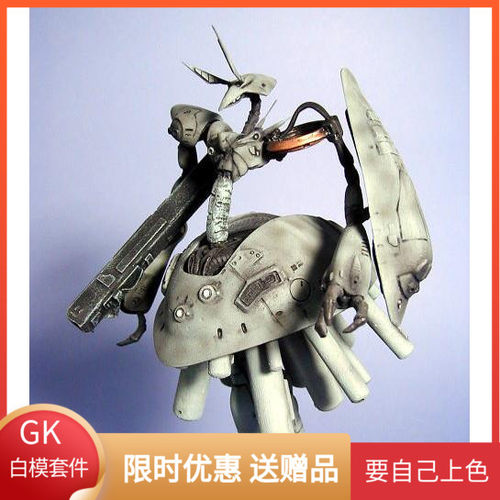 猎狗NRX-005B Baund Doc 近藤和久 GK树脂白模  模型未上色现货 - 封面