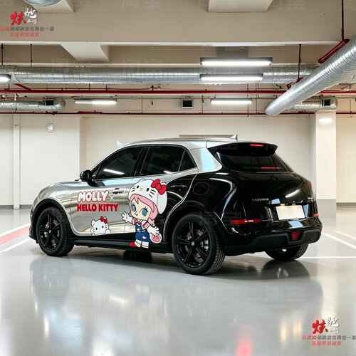 欧拉好猫 茉莉车贴拉花星愿吉利零跑T03萤火虫星愿可爱卡通贴纸