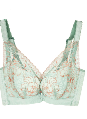 梵歌佰棠F42352上薄下厚聚拢收副乳性感舒适透气上托调整型文胸