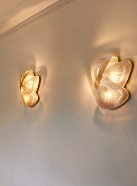 Vide Creation法国进口现代轻奢法式艺术金属客厅卧室设计师壁灯