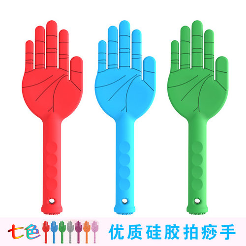 经络硅胶养生按摩拍打器
