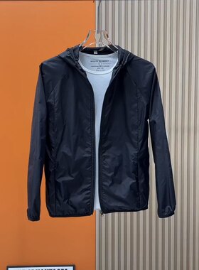 2026夏季薄款男士连帽防晒服夹克