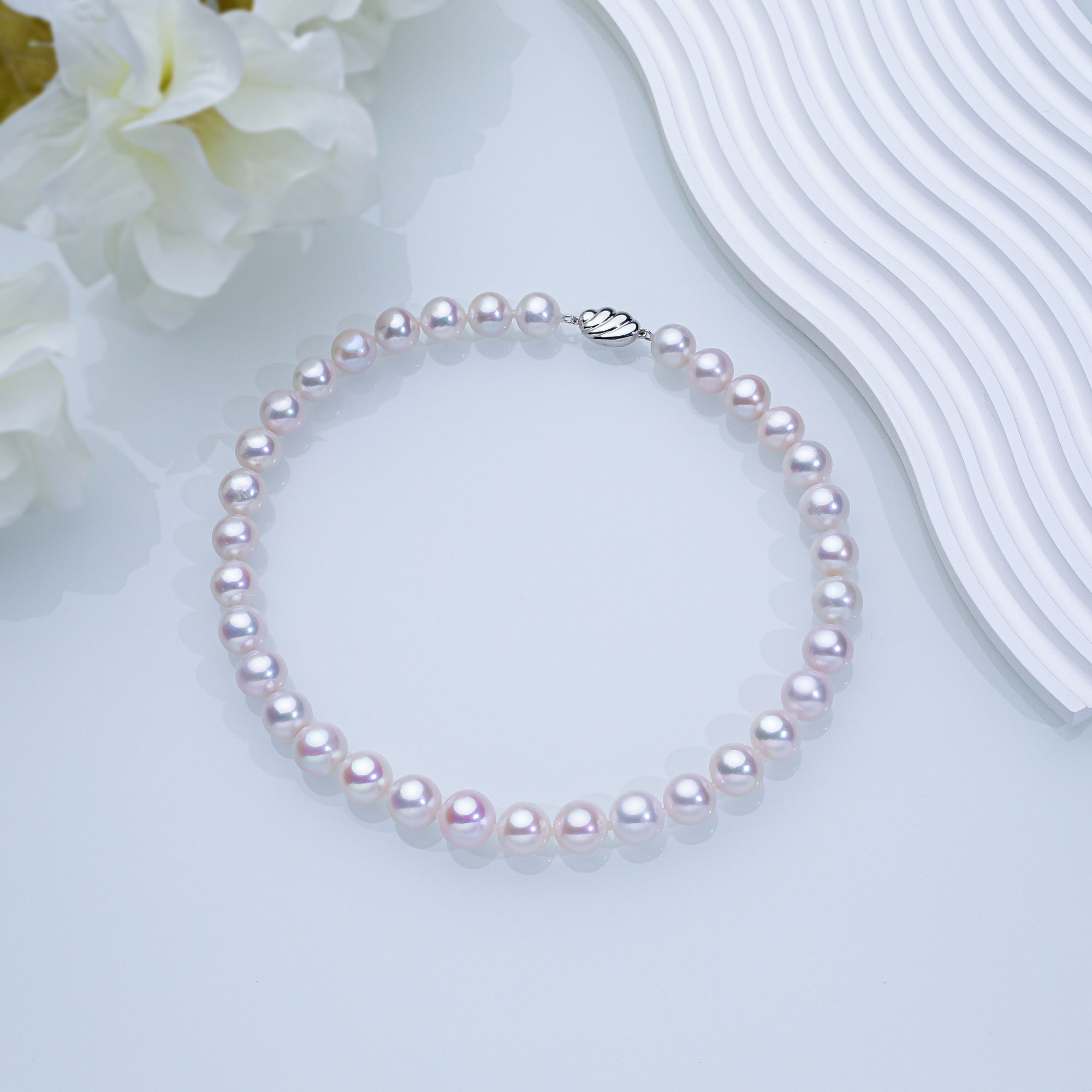 “盛世典藏”无核正圆绝版珍珠项链 12mm+ 2255H00DY 不含定位扣