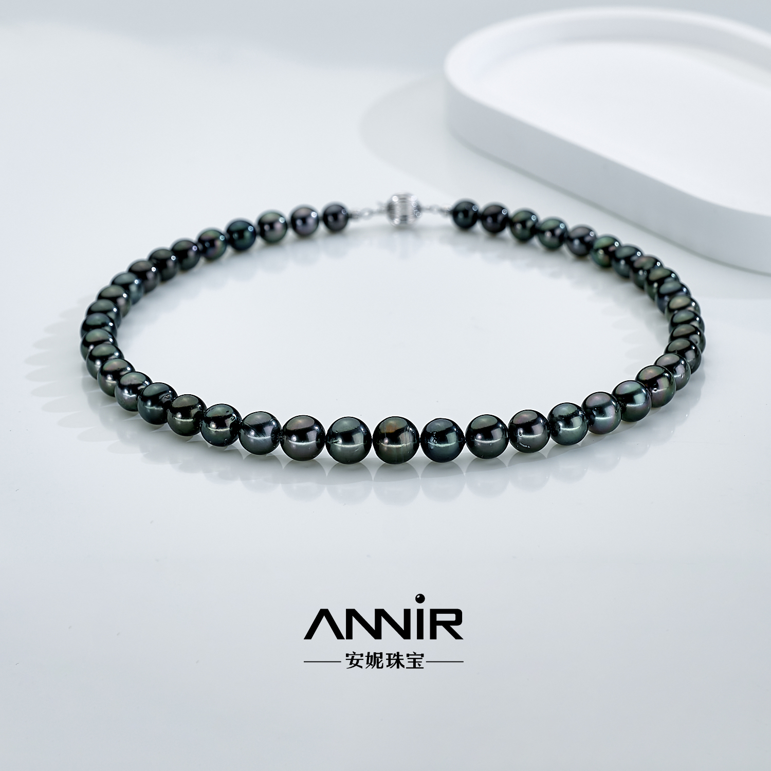 大溪地海水珍珠项链 8-11mm 14K金（吉尔德）1542H00DY