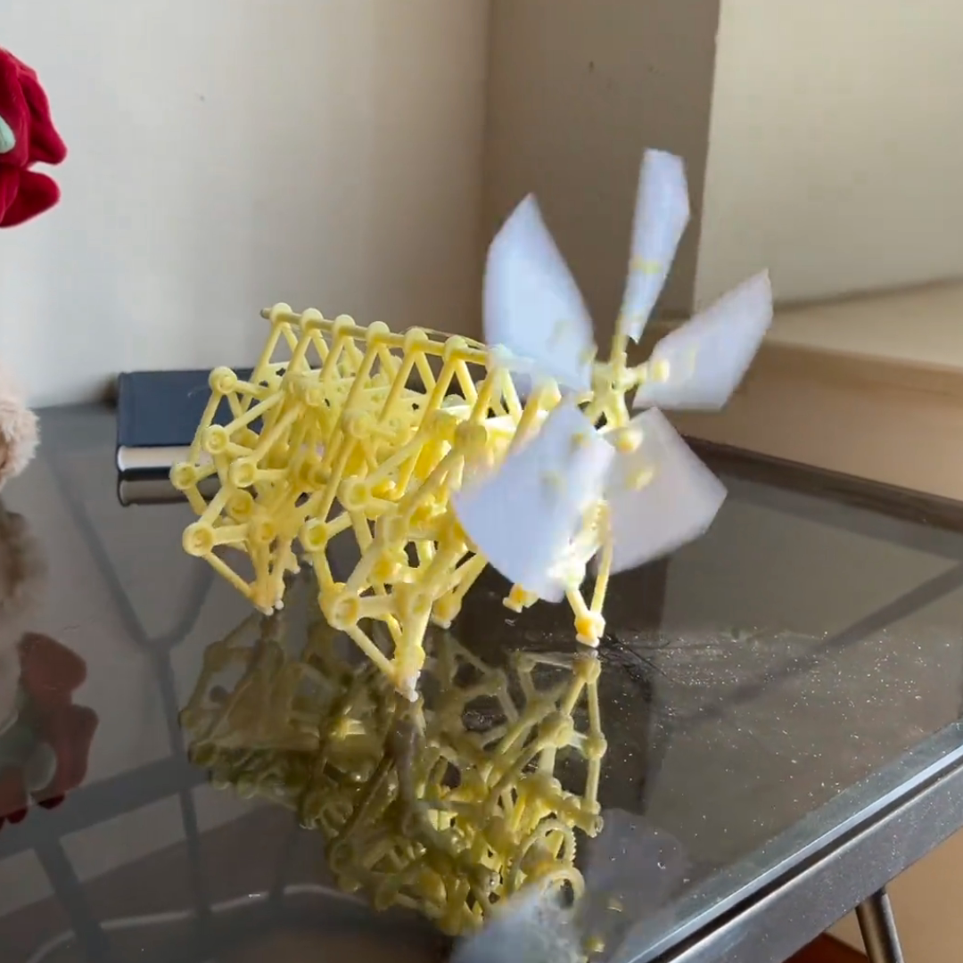 风能动力仿生兽DIY科技小制作