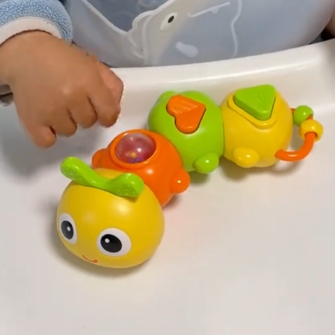 婴儿百变扭扭虫益智安抚玩具