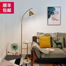 ins风落地灯北欧客厅宜家卧室台灯1