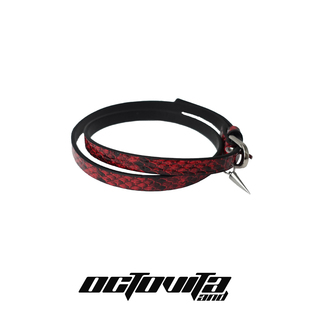 OCTO VITA灵蛇系列项圈 暗红蛇纹哥特亚文化朋克风锁骨链choker