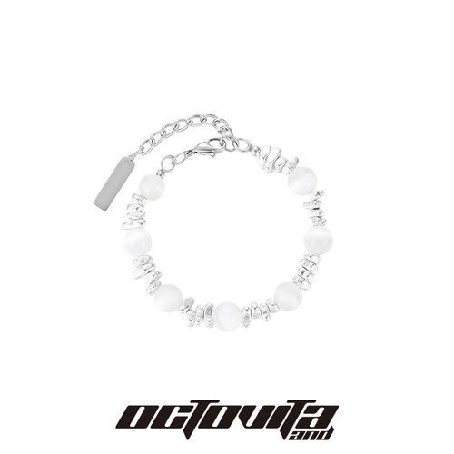 小众vita原创风猫眼石拼接手链