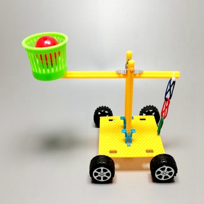 diy投石车拼装模型科技小制作