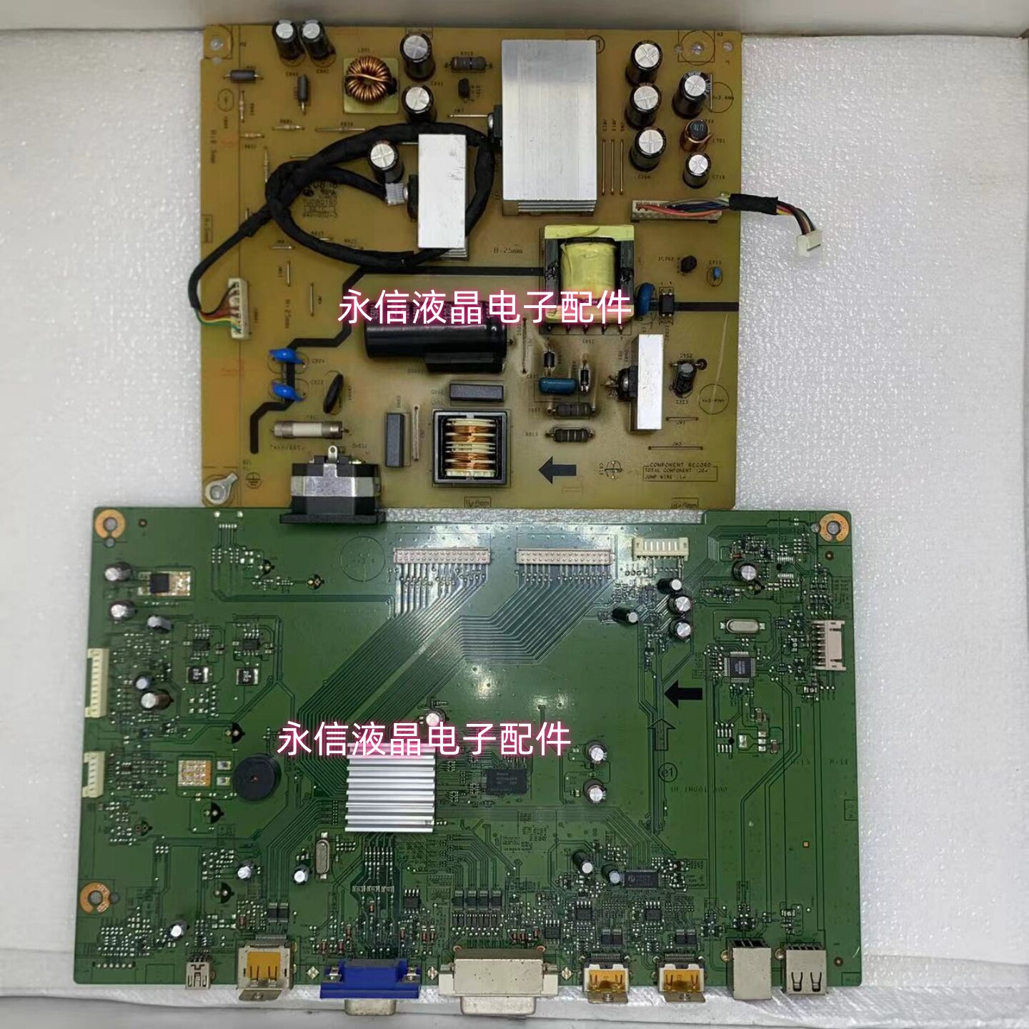 明基 XL2420-B显示器电源板4H.1M002.A01驱动板4H.1M001.A00主板