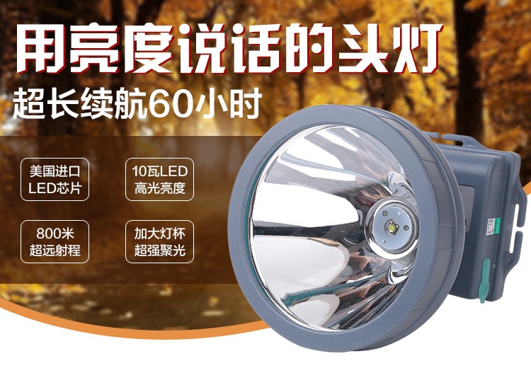 特价正品雅尼三锂电池 LED防水强光头灯 钓鱼灯夜钓 农用灯YN1336