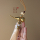 短款 门对门黄铜葫芦挂件莲花中国结吉祥流苏室内挂饰品乔迁礼物