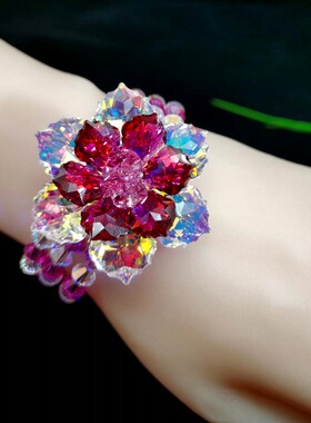 奥地利水晶韩版超闪奢华手链