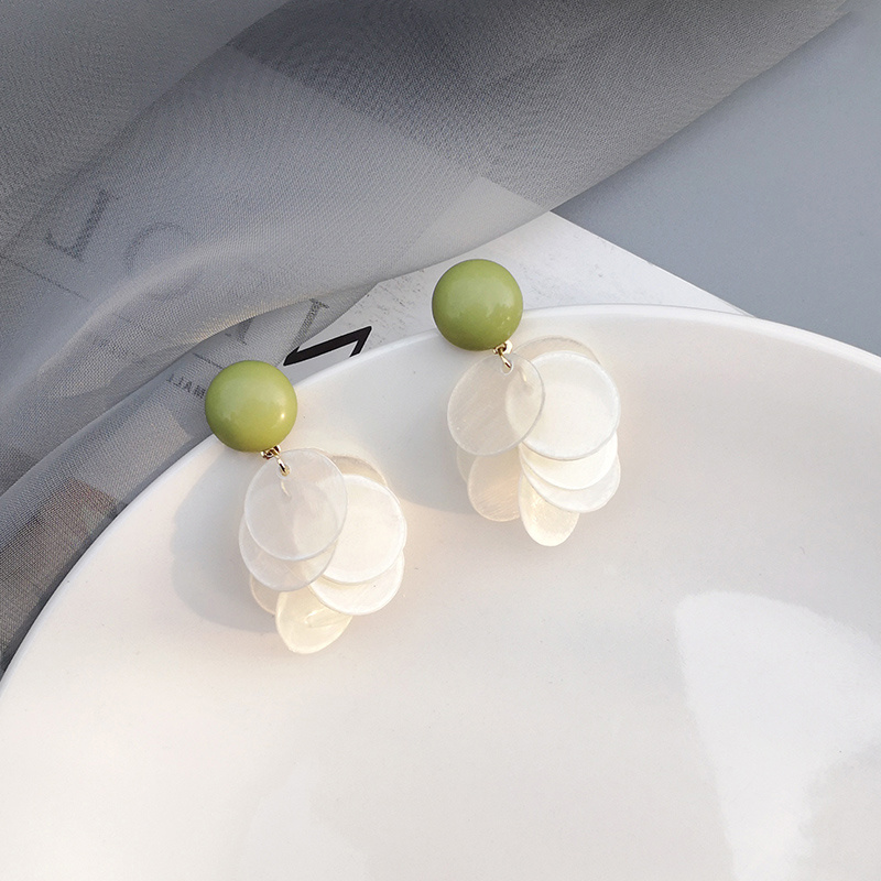 夏季网红小清新耳钉长款耳坠