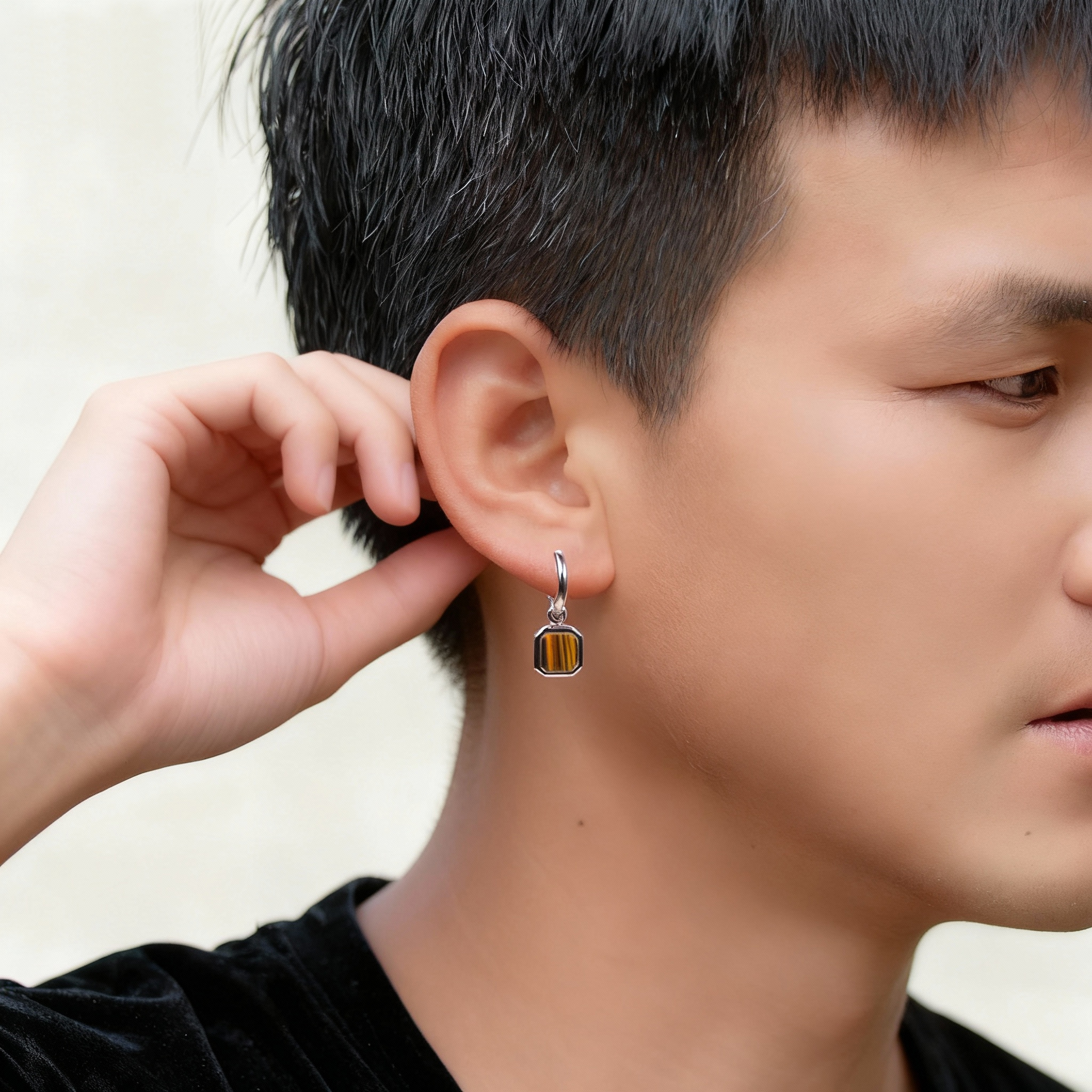 康巴草原首饰分体式设计耳环