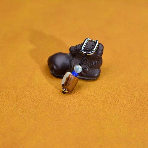 天然石头耳环藏式藏风耳饰