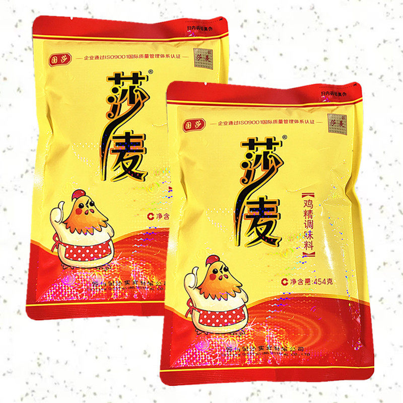 正品四川莎麦鸡精454g 鸡精调料提鲜餐饮面馆 国莎实业 商用大包图片