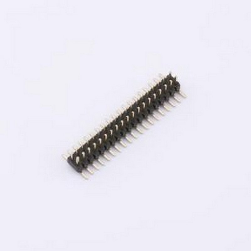 ZX-PZ1.0-2-19PWZ 排针 1.0PH H1.0 2x19Pin SMT W2.3PC5.0 PA2.0